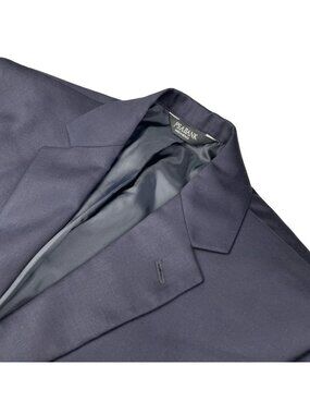 NEW Jos A Bank Men's Traveler 100% Wool Tailored Fit 2-Button Blazer Navy • 42S